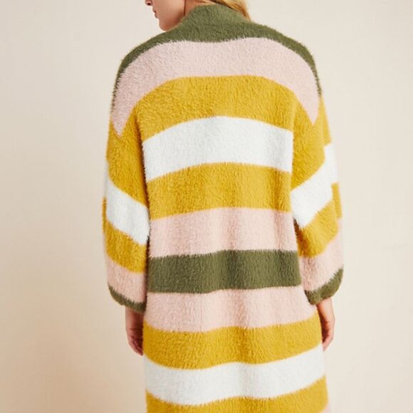 Anthropologie Striped Long Cardigan - O/S - Picture 3 of 8